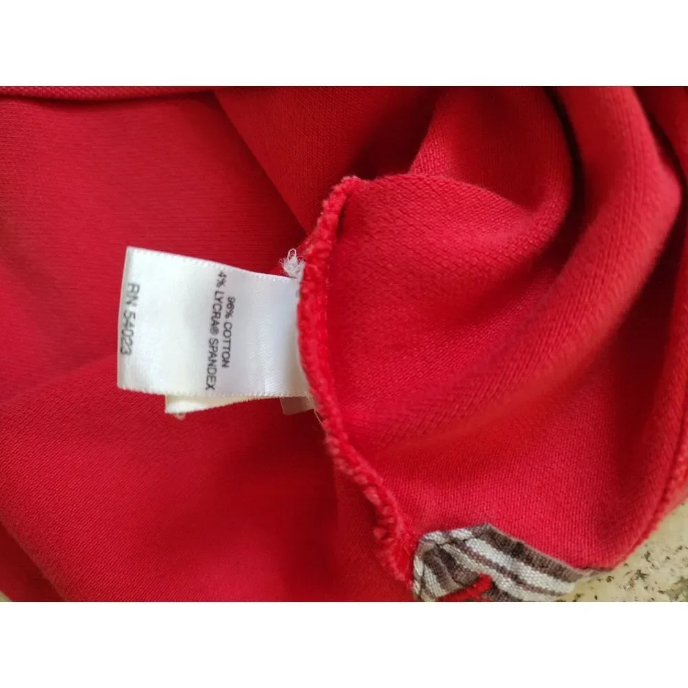 Banana Republic Polo Shirt Mens L Red‎ Fitted Pique Polo Short Sleeves Collared